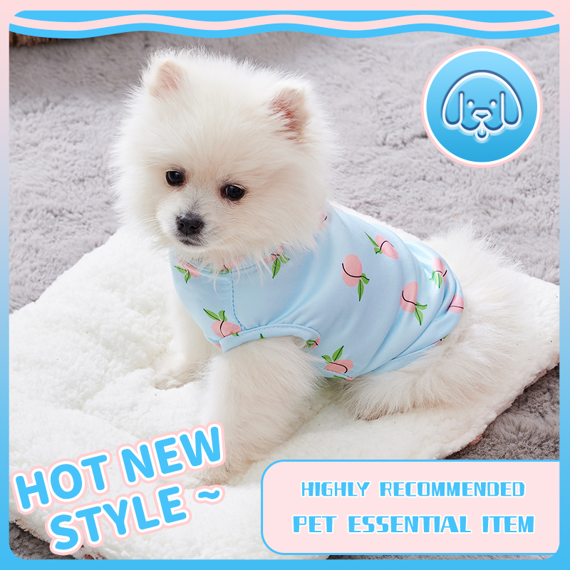 Pet Supplies York - Glafor-T-shirt fin à motif pêche rose