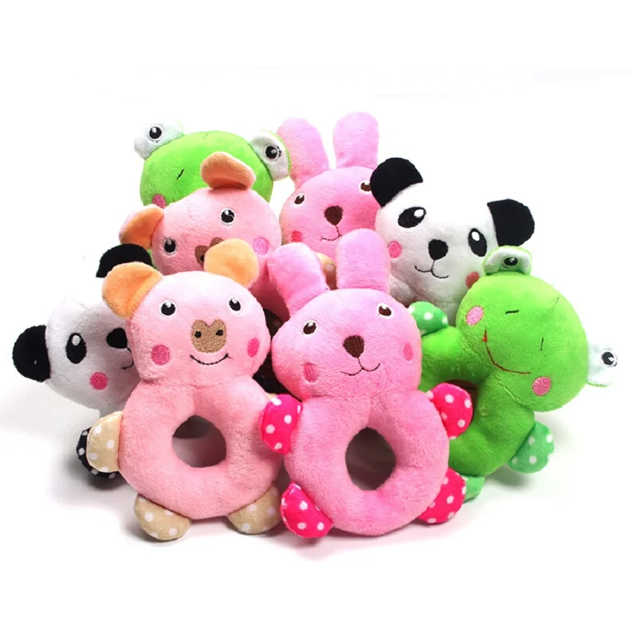 Pet Dental Chew Toy - Jouet circulaire en peluche pour animaux