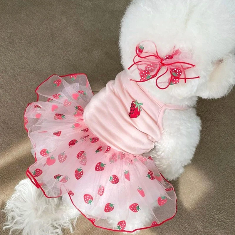 Pet Supplies York - Robe mignonne pour petits chiens, jupe