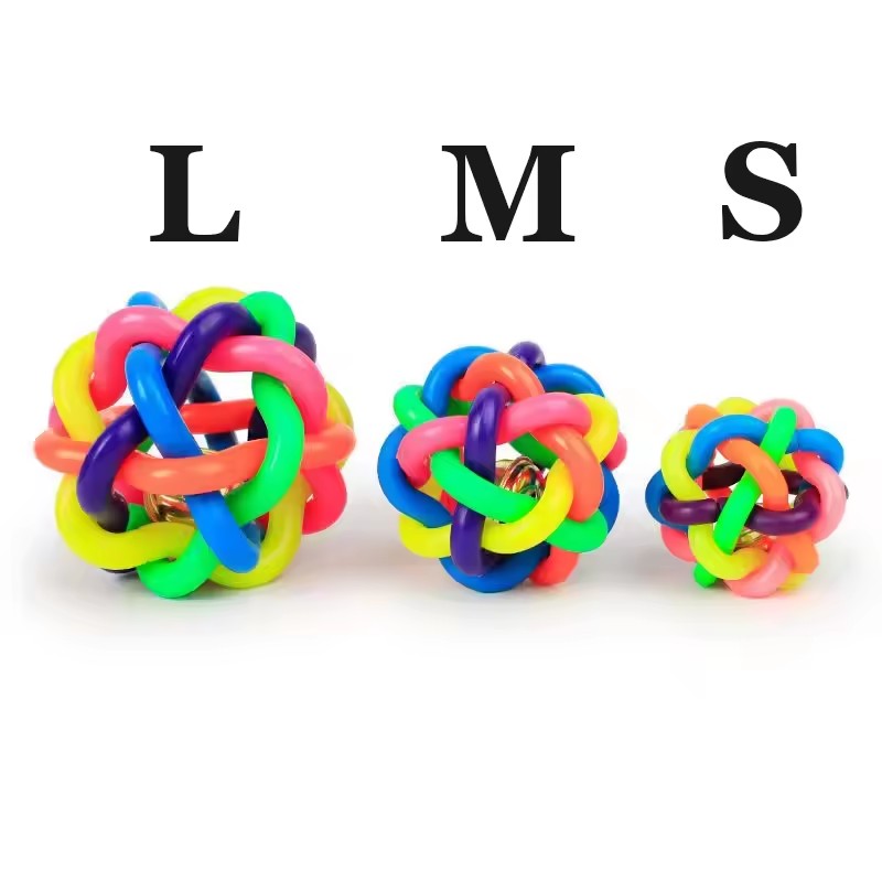 Jouet coloré en forme de cloch - Pet Dental Chew Toy avis et prix