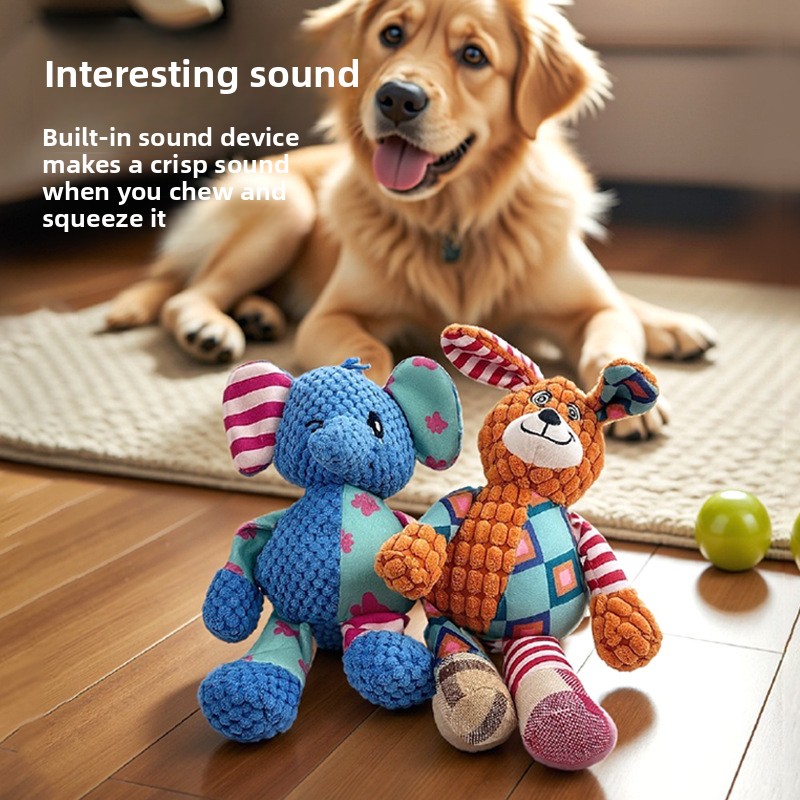 Jouet pour chien en peluche co - Pet Dental Chew Toy avis et prix