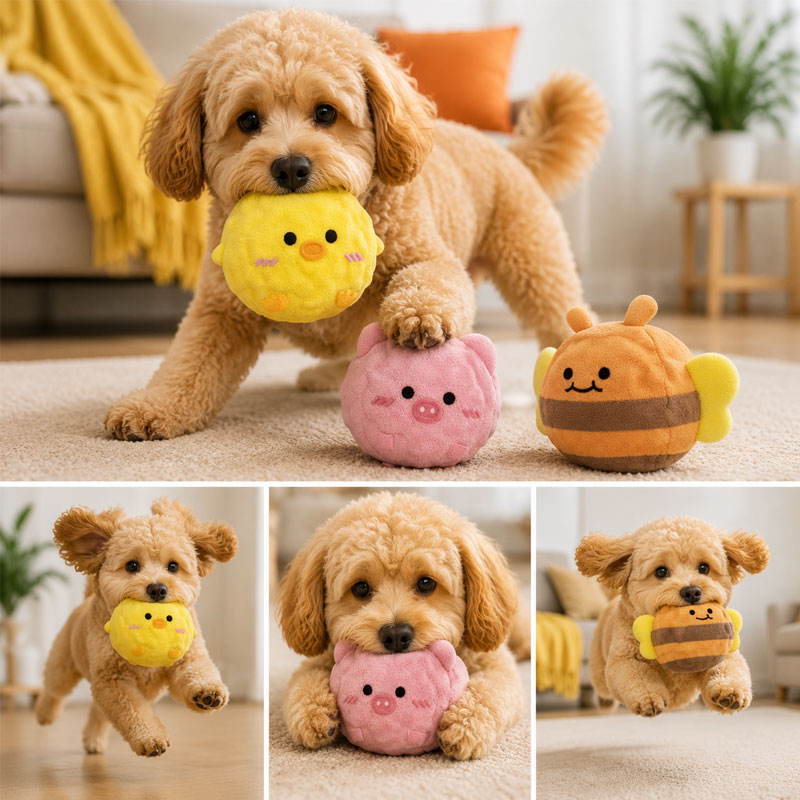 Jouet sonore en peluche pour c - Pet Dental Chew Toy avis et prix