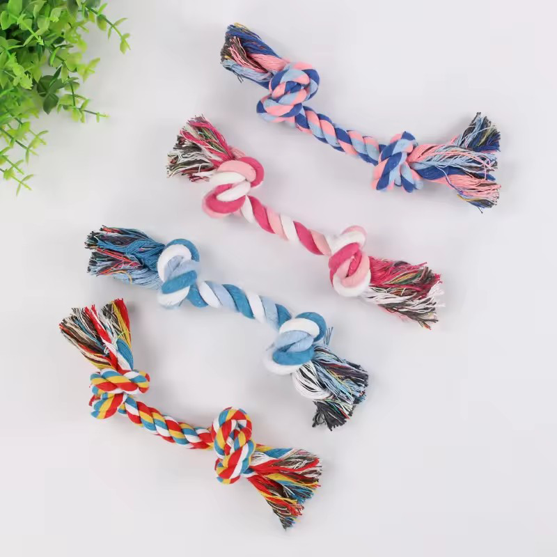 Jouet à nouer en corde de coto - Pet Dental Chew Toy avis et prix